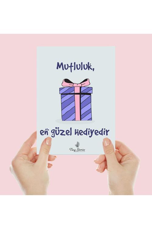 Doğum Günü Motto Kartı Kartpostal - 3 Adet