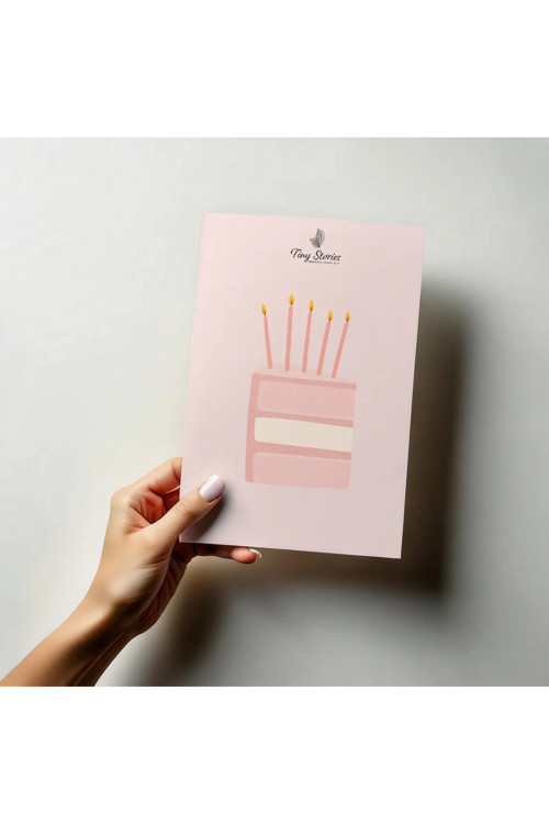 Doğum Günü Motto Kartı Kartpostal - 3 Adet