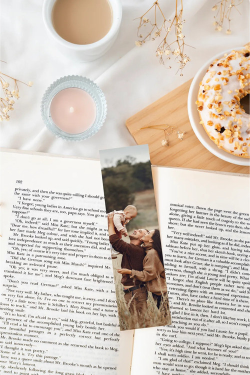 Kişiselleştirilebilir Kitap Ayracı 6'lı Set