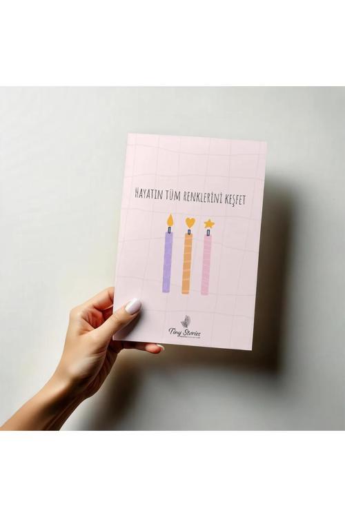 Doğum Günü Motto Kartı Kartpostal - 3 Adet