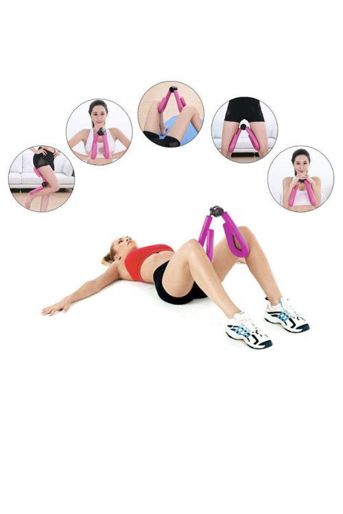 Kol, Bacak Ve Basen Sıkılaştırıcı Kelebek Egzersiz Aleti - Pembe