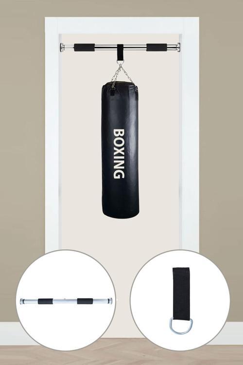 70 Cm X 25 Cm Boks Kum Torbası Ve Barfiks Demiri