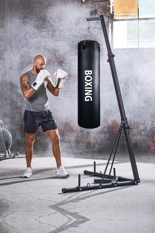Yırtılmaz Siyah Deluxe Boxing Boks Torbası - 100Cm