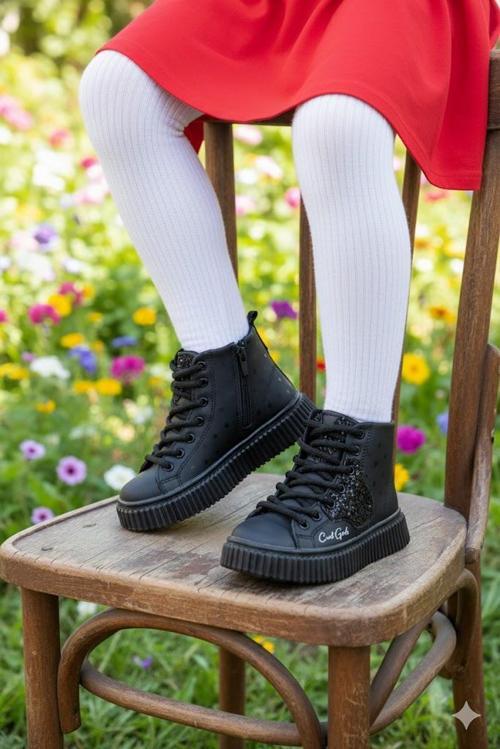 Aisha Cool Anatomik Sıcak Astar Kaymaz Taban Kız Çocuk Bot