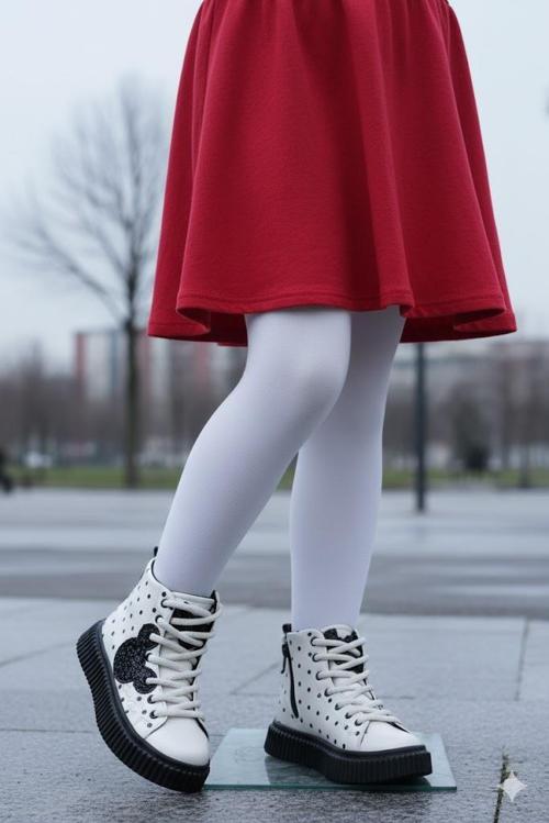 Aisha Cool Anatomik Sıcak Astar Kaymaz Taban Kız Çocuk Bot