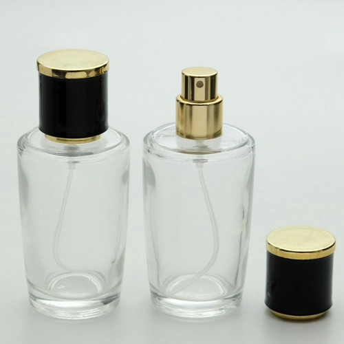 Parfüm Şişesi 50 ml 10 Adet Konik Silindir (SPREYİ APARATİLE KAPATILAN-KOLAY KAPAMA) Model