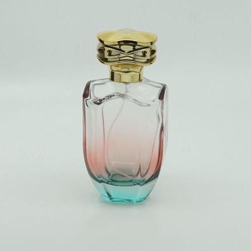 KOLAY KAPAMA APARATI VE PARFÜM ŞİŞESİ 100 ML 10 ADET (SPREY APARAT İLE KAPATILIR) ÇİFT RENKLİ OVAL KOLAY KAPAMA