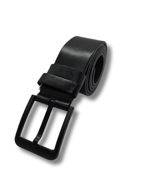 Hakiki Deri Premium Erkek Kemer, Siyah Manda Derisi, 4.5 cm Genişlik, Çelik Toka, Klasik Tasarım Tarz6ZBW5SH