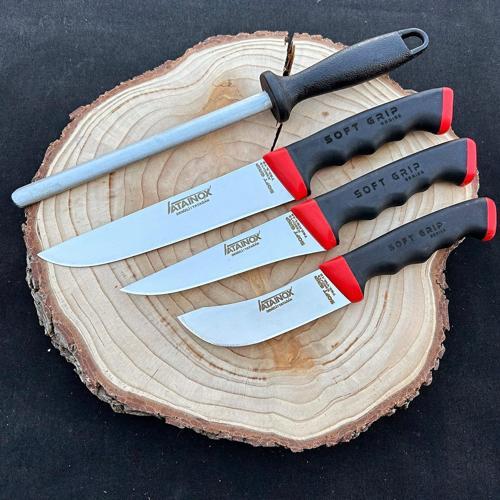 Soft Grip Seri 3’lü Bıçak Seti – Masat