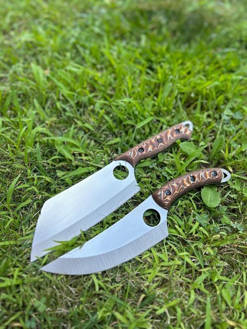 Verzalit Saplı Satır ve Şef Model Kamp, Kasap, Mutfak, Piknik Bıçağı