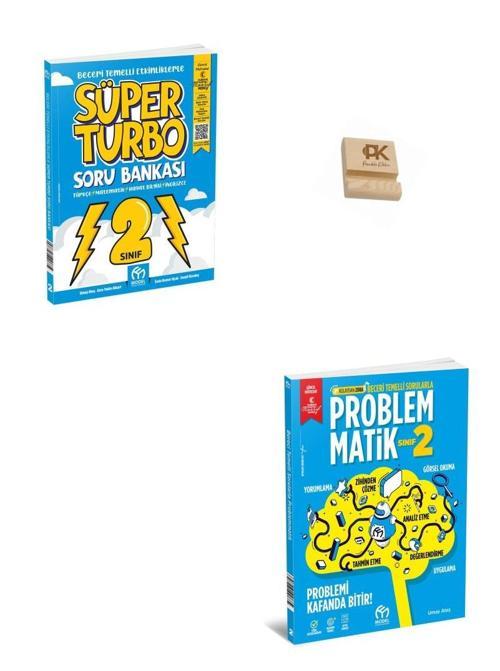 Model 2. Sınıf Süper Turbo Tüm Dersler Soru Bankası ve Problemmatik + Telefon Standı