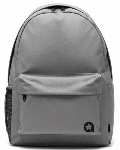 İki Gözlü Sırt Çantası Gri