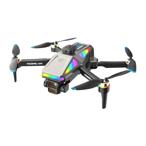 S5 4K Drone – 4.3” Ekranlı Uzaktan Kumanda, Çift Kameralı, Katlanabilir Fırçasız Motorlu, Engel Kaçınma Sensörlü Profesyonel Quadcopter