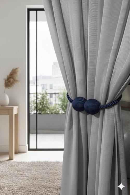 Mıknatıslı Perde Bağlama Aparat Aksesuarı Braçol (1 Adet)