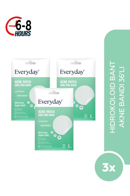 Akne Bandı & Yatıştırıcı Bant 36'Lı (3 Lü Paket) / Bandı - Pimple Patch- Hidrokolloid Bant