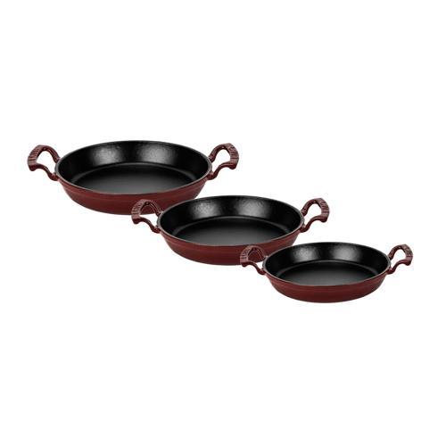 Bordo 3’lü Sahan Seti (16-20-24 cm) – Şef Kalitesinde Lezzet ve Şıklık Bir Arada