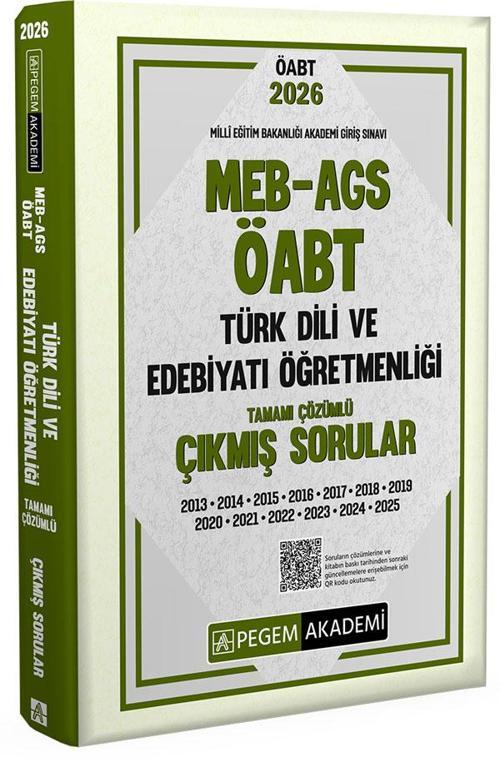 2026 MEB AGS ÖABT Türk Dili ve Edebiyatı Öğretmenliği Tamamı Çözümlü Çıkmış Sorular