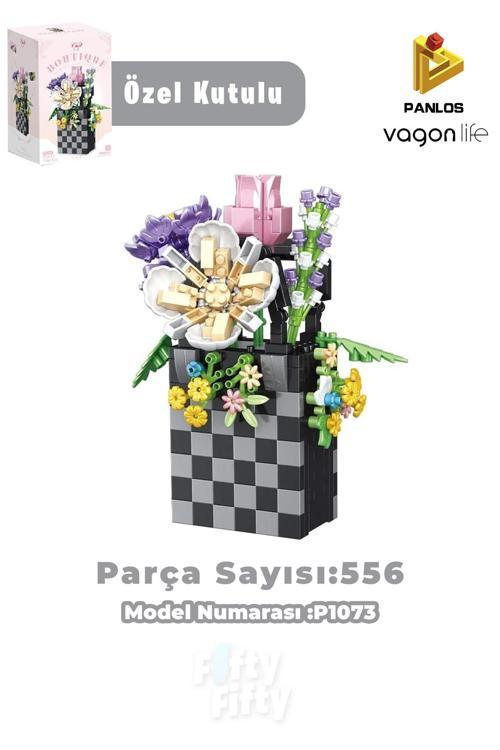 Panlos BOUTIQUE Serisi Siyah Çanta Figürü 556 Parça Oyuncak Yapım Seti -FFP1073