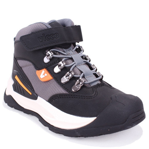 Stone 869F25K303 Siyah Ortopedik Günlük Erkek Çocuk Spor Bot