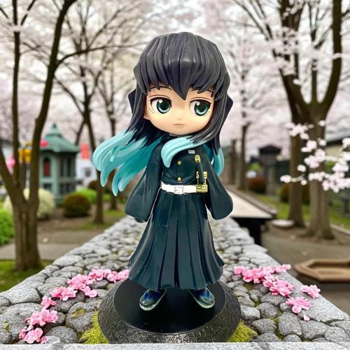 Demon Slayer: Kimetsu no Yaiba Muichiro Tokito Anime Karakter Figür Oyuncak Koleksiyonluk Biblo 15cm