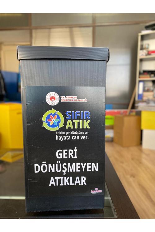 Sıfır Atık Kutusu Siyah 4'Lü Paket (4 Adet)