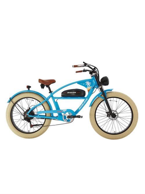 RIDER ELEKTRİKLİ BİSİKLET 46CM MD 26 JANT 7 VİTES G.MAVİ TURUNCU