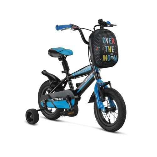 1210 HOTSHOT-CANTA-V ERKEK ÇOCUK BİSİKLETİ 12 JANT SİYAH MAVİ