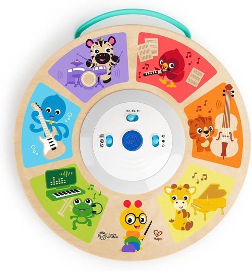 Cal's Smart Sounds Symphony Magic Touch Ahşap Elektronik Aktivite Oyuncağı, 6 Ay ve Üz