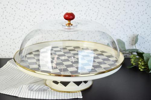 -ELİTE CLASS 30 CM DAMA KEK FANUSU