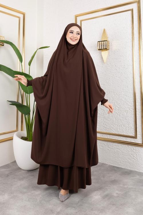 Afgan Çarşaf & Kahverengi