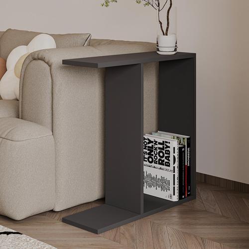 Lotus Modern Yan Sehpa – Kitaplıklı ve Dekoratif Tasarım