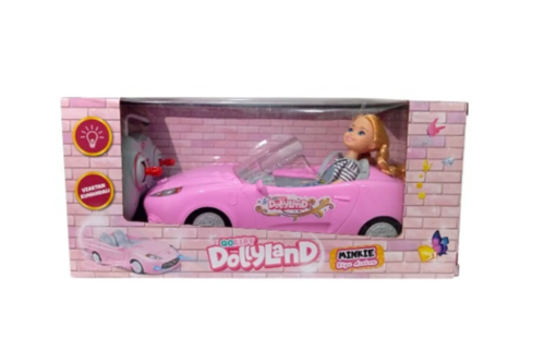 Dollyland Rüya Pembe Arabam Uzaktan Kumandalı Barbie