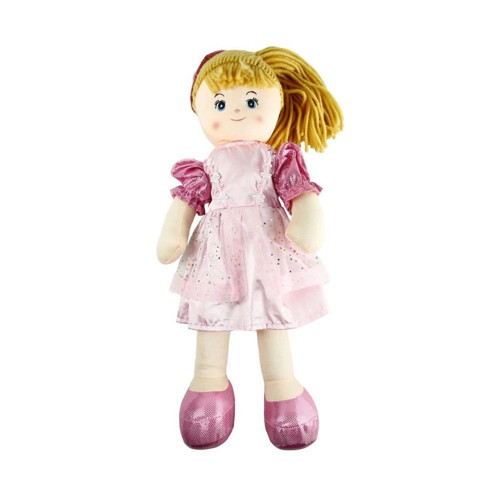 BFS AY950C Parlak Elbiseli Bez Bebek 50 cm -Vardem