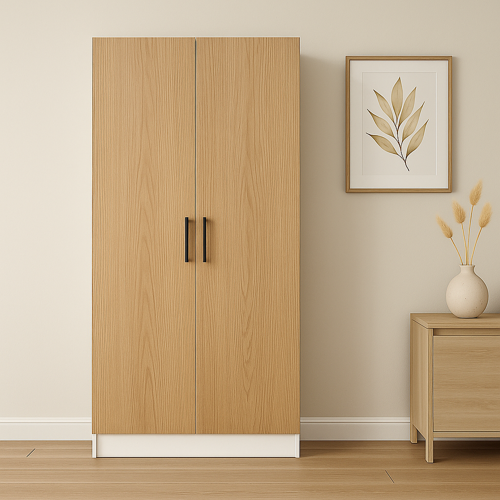  2 Kapaklı Elbise Dolabı (180×70×50 cm)