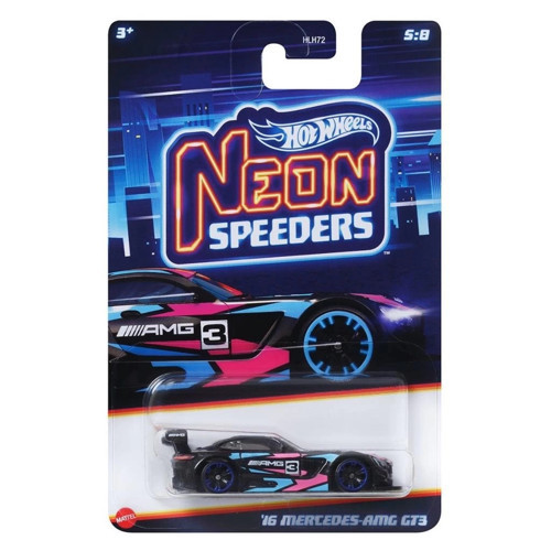 BFS HLH72 Hot Wheels Neon Yarışlar Temalı Arabalar