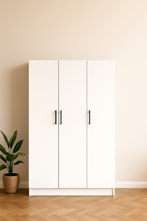 3 Kapaklı Elbise Dolabı (180×118×50 cm)