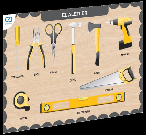 BFS CAAHS-3210 CA GAMES AHŞAP EL ALETLERİ BUL-TAK