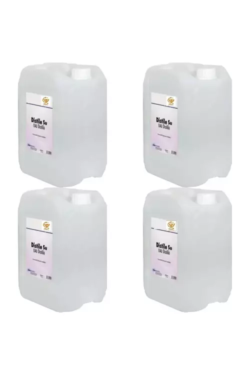Distile Saf Su Bidon 5 Litre 4 Adet