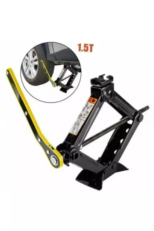 ARABA KALDIRMA OTO KRİKOSU 1,5 TON MAKAS CIRCIR OTOMATİK KRİK