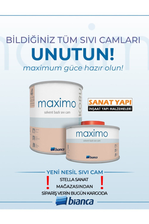 Maximo Sıvı Cam Vernikten 4 Kat Daha Koruyucu