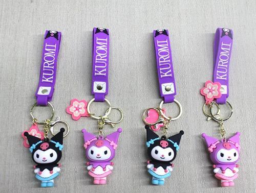 Kuromi Silikon Anahtarlık