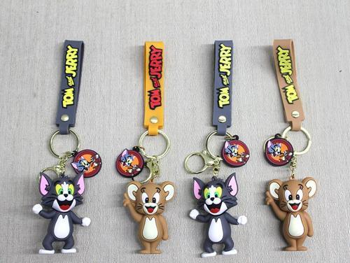 Tom Ve Jerry Silikon Anahtarlık
