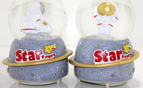 Kar Küresi Işıklı Müzikli 13 Cm