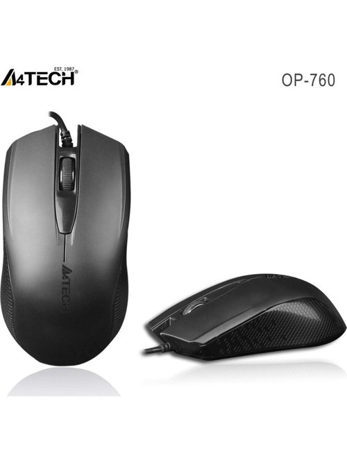 A4 TECH OP-760 USB 1000dpi siyah Mouse
