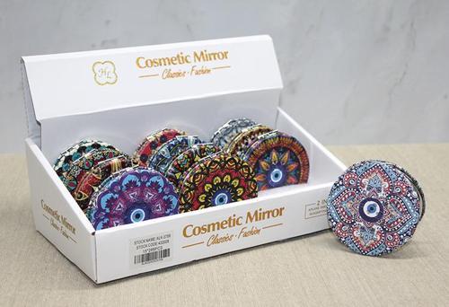 Taşlı El Aynası Yuvarlak İnce Model 5