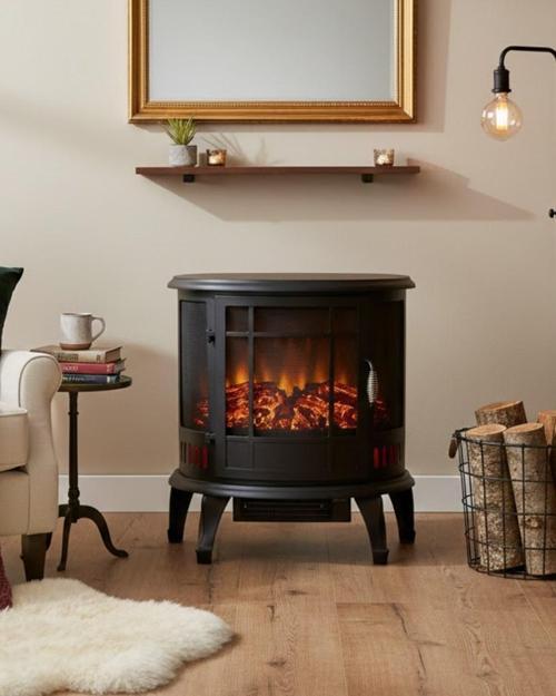 Stove Sümer 1950 Watt Çift Kademe Dekoratif Elektrikli Şömine