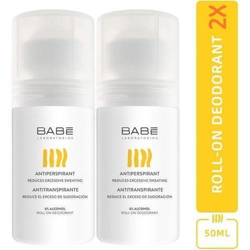 BABE Roll-On Deodorant Anti-Perspirant 50 ml İKİLİ PAKET