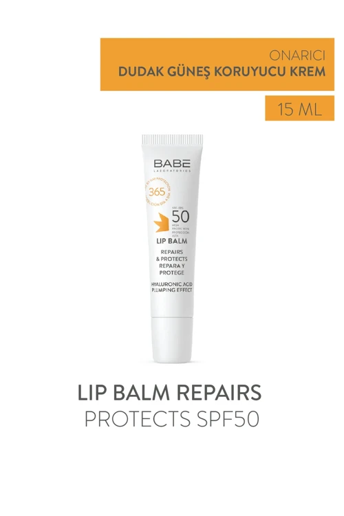 Lip Balm Repairs Protects SPF50 15ml- Güneş Korumalı Dudak Balsamı