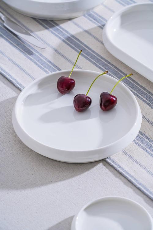 Acar Rumi Yuvarlak Sunum Tabak - 18 cm