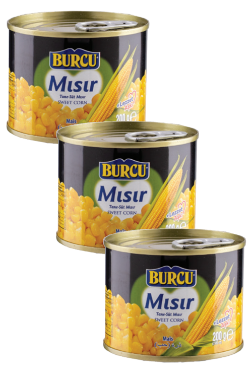 Süt Mısır 200 gr x 3 Adet